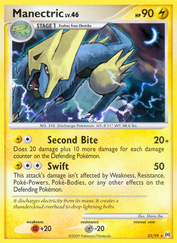 Manectric - 22/99 - Arceus