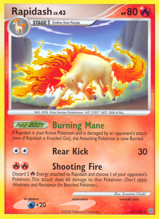 Rapidash - 022/100 - Stormfront