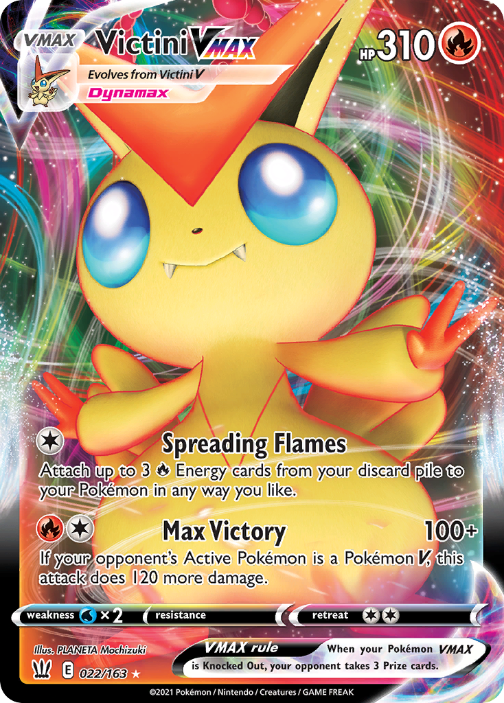 Victini VMAX - 022/163 - Battle Styles