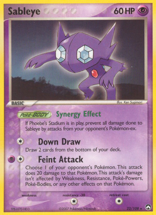 Sableye - 022/108 - Power Keepers