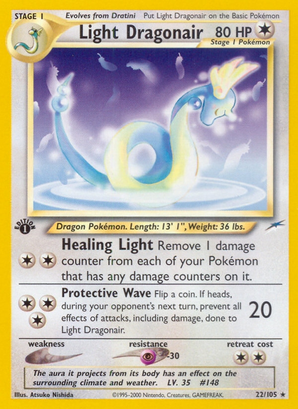 Light Dragonair - 022/105 - Neo Destiny