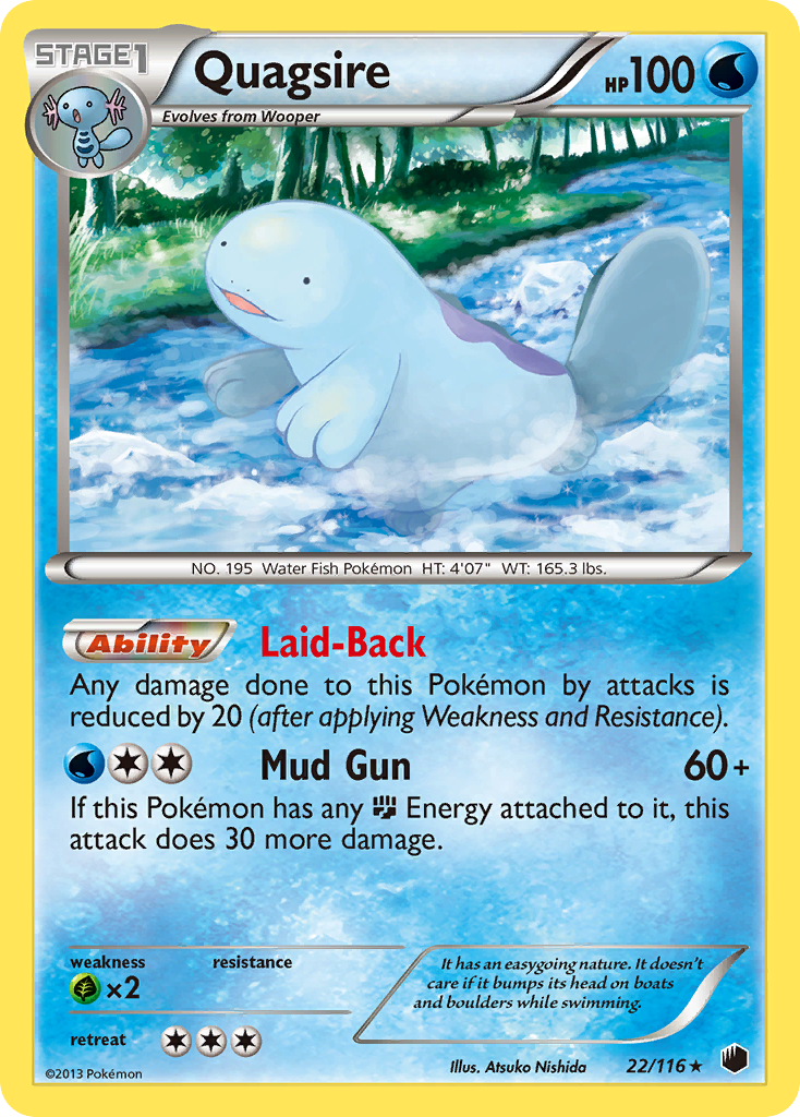 Quagsire - 022/116 - Plasma Freeze