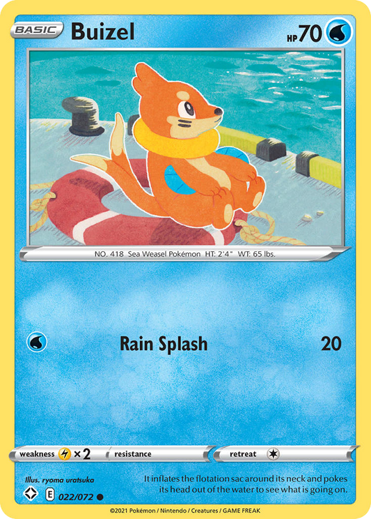 Buizel - 22/72 - Shining Fates