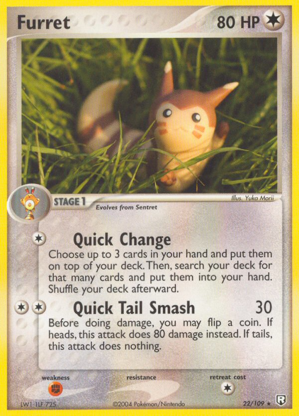 Furret - 022/109 - Team Rocket Returns