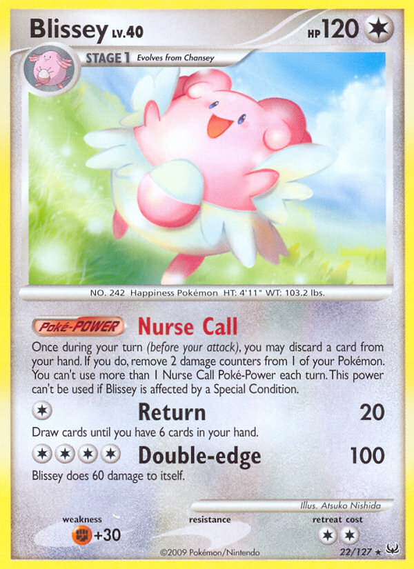 Blissey - 022/127 - Platinum