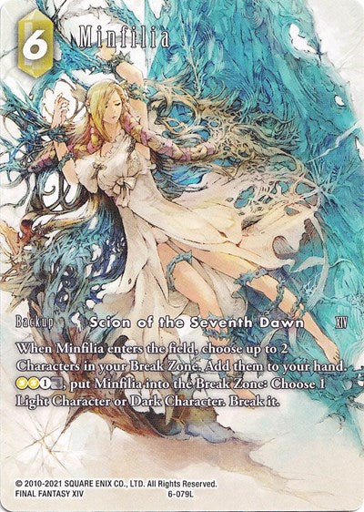 Minfilia - 6-079L - Legend (Full Art) - Deck Exclusive Cards