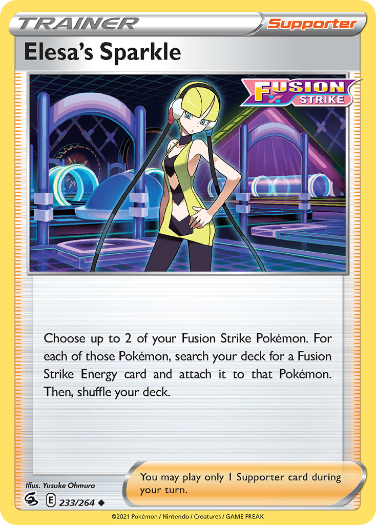 Elesa's Sparkle - 233/264 - Fusion Strike