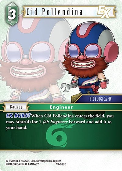 Cid Pollendina EX - 13-039C - Common - Opus XIII: Crystal Radiance