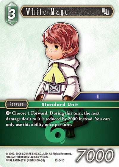 White Mage - 13-041C - Common - Opus XIII: Crystal Radiance