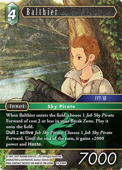 Balthier - 13-048H - Hero - Opus XIII: Crystal Radiance