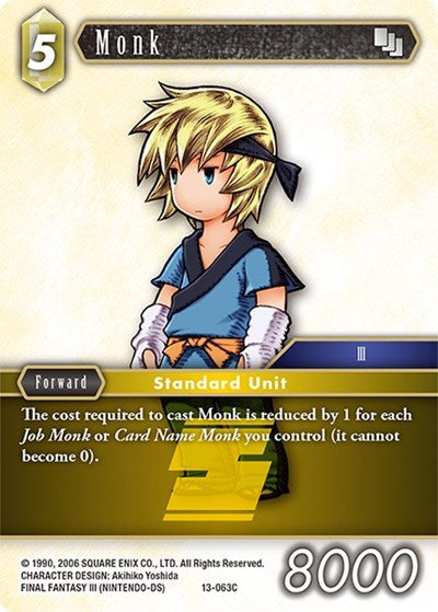 Monk - 13-063C - Common - Opus XIII: Crystal Radiance