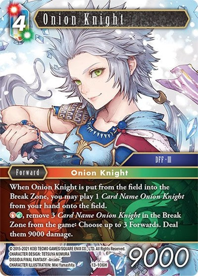 Onion Knight - 13-106H - Hero - Opus XIII: Crystal Radiance