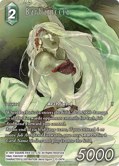 Barbariccia - 13-047H - Hero (Full Art) - Opus XIII: Crystal Radiance