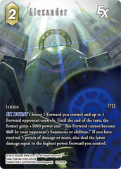 Alexander EX - 13-053R - Rare (Full Art) - Opus XIII: Crystal Radiance