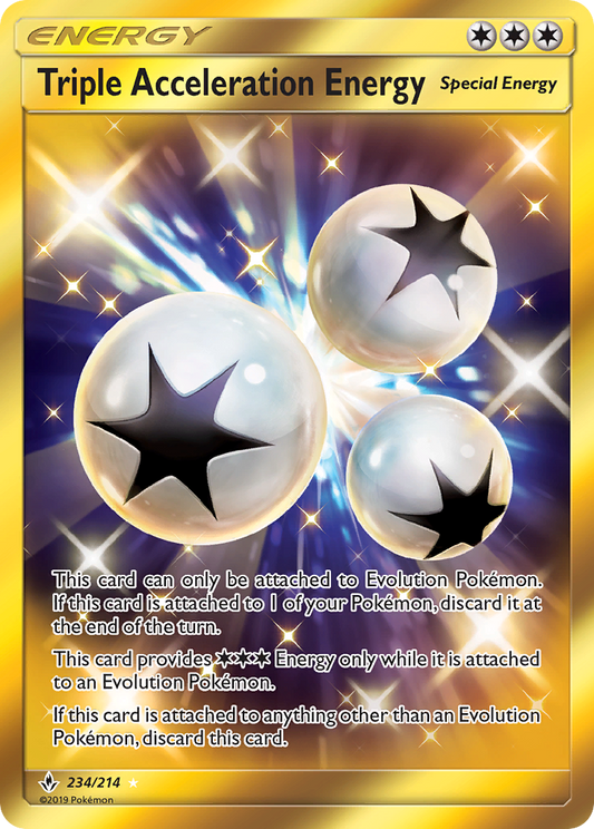 Triple Acceleration Energy - 234/214 - Unbroken Bonds