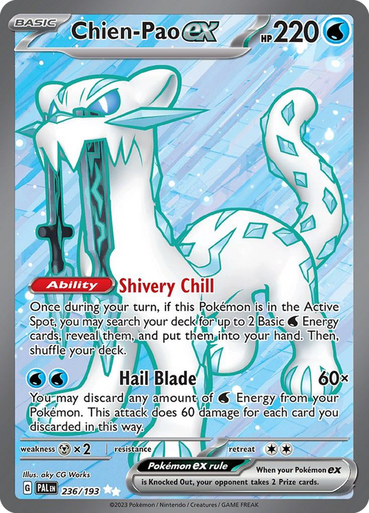 Chien-Pao ex - 236/193 - Paldea Evolved