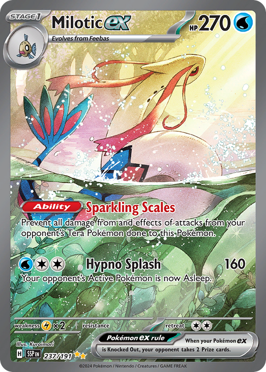 Milotic ex - 237/191 - Surging Sparks