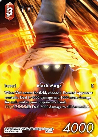Vivi - 3-017L - Legend (Full Art Reprint) - Opus XIII: Crystal Radiance