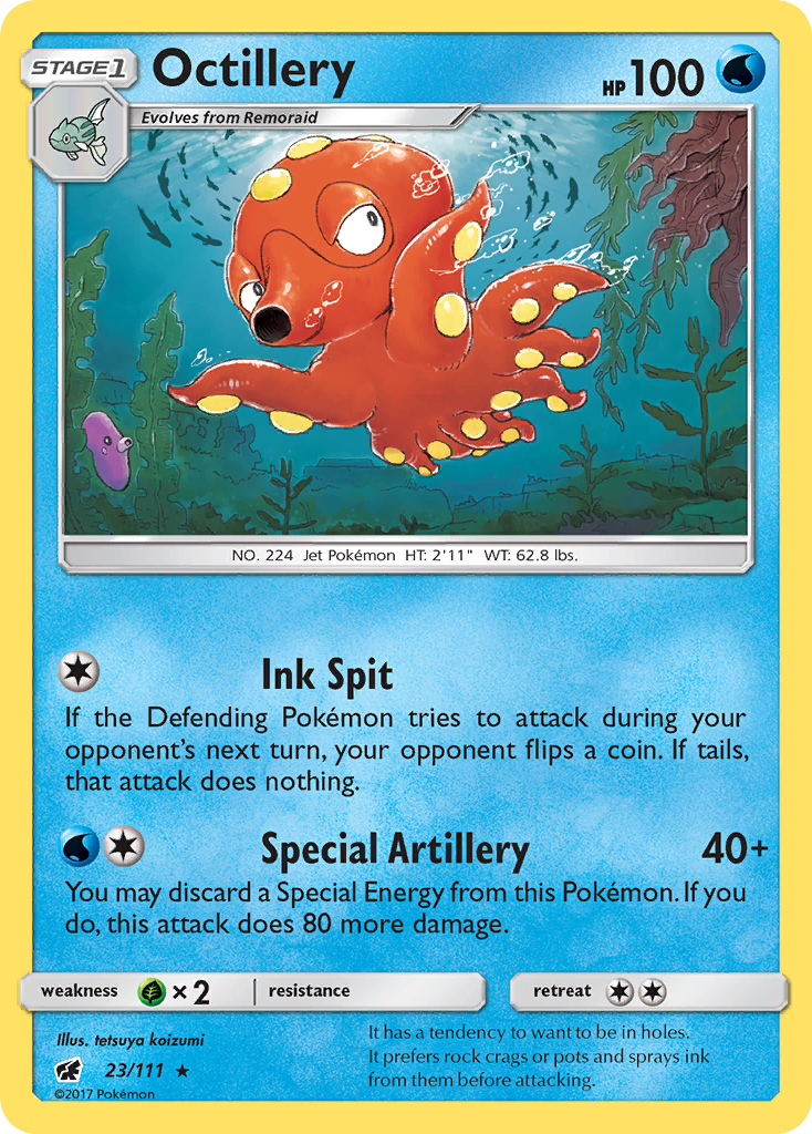 Octillery - 023/111 - Crimson Invasion