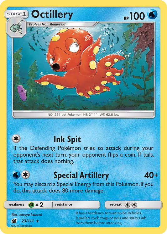 Octillery - 023/111 - Crimson Invasion