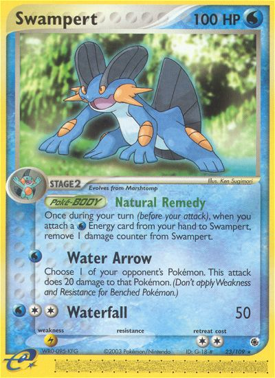 Swampert - 023/109 - Ruby & Sapphire