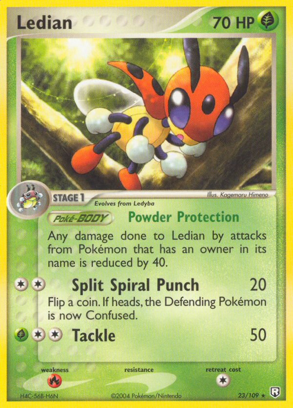 Ledian - 023/109 - Team Rocket Returns