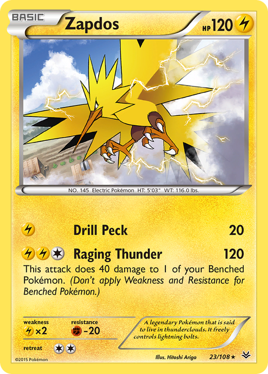 Zapdos - 023/108 - Roaring Skies