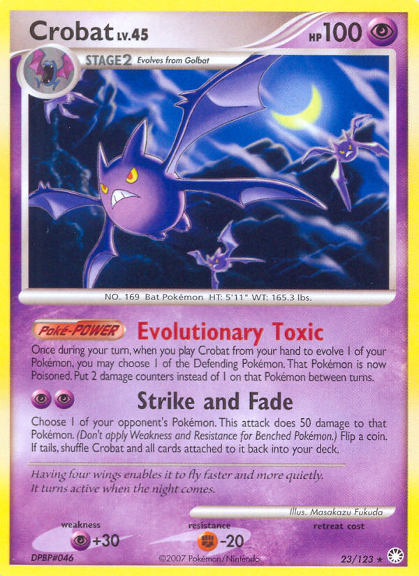 Crobat - 023/123 - Mysterious Treasures