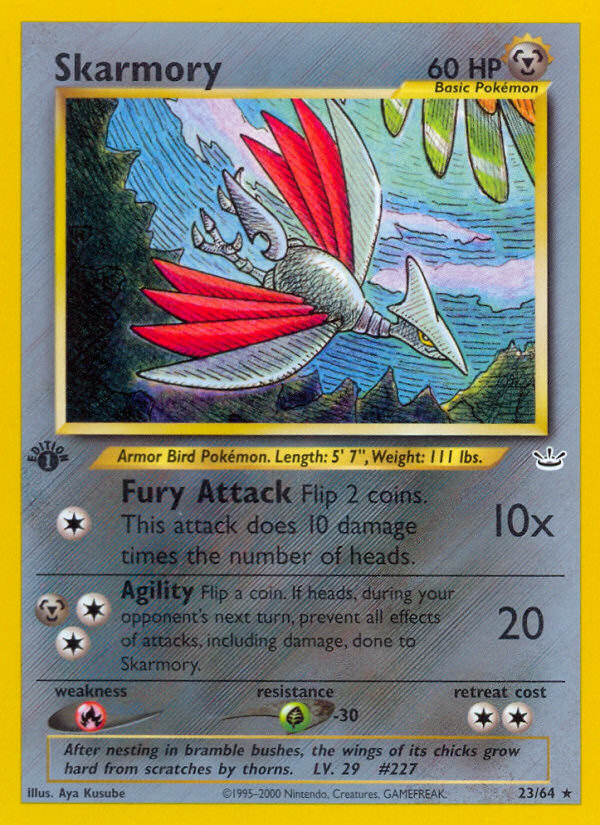 Skarmory - 23/64 - Neo Revelation