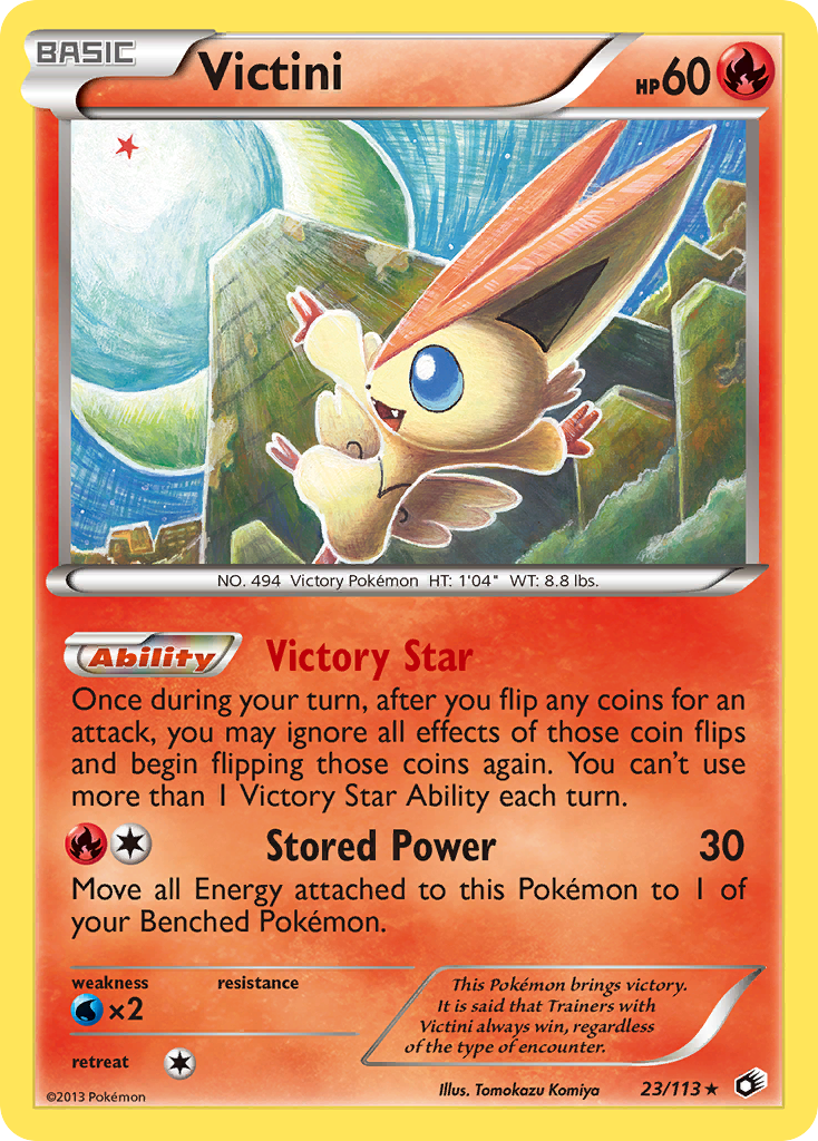 Victini - 023/113 - Legendary Treasures