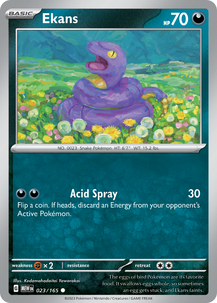 Ekans - 023/165 - 151