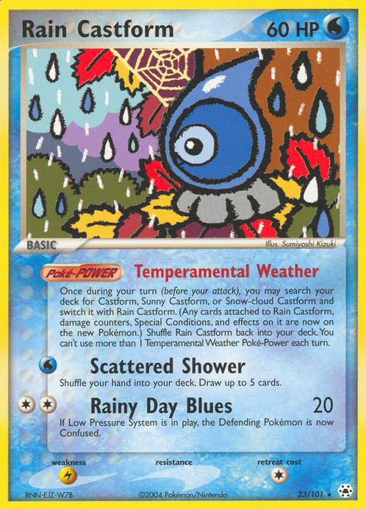 Rain Castform - 023/101 - Hidden Legends