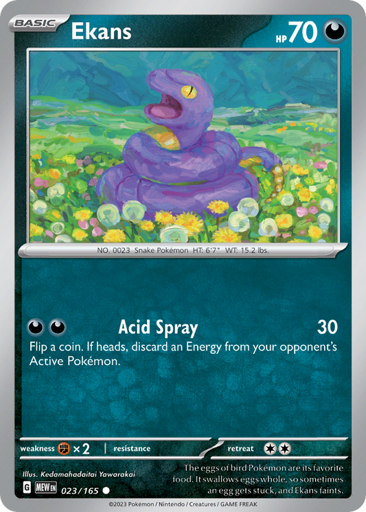 Ekans - 023/165 - 151