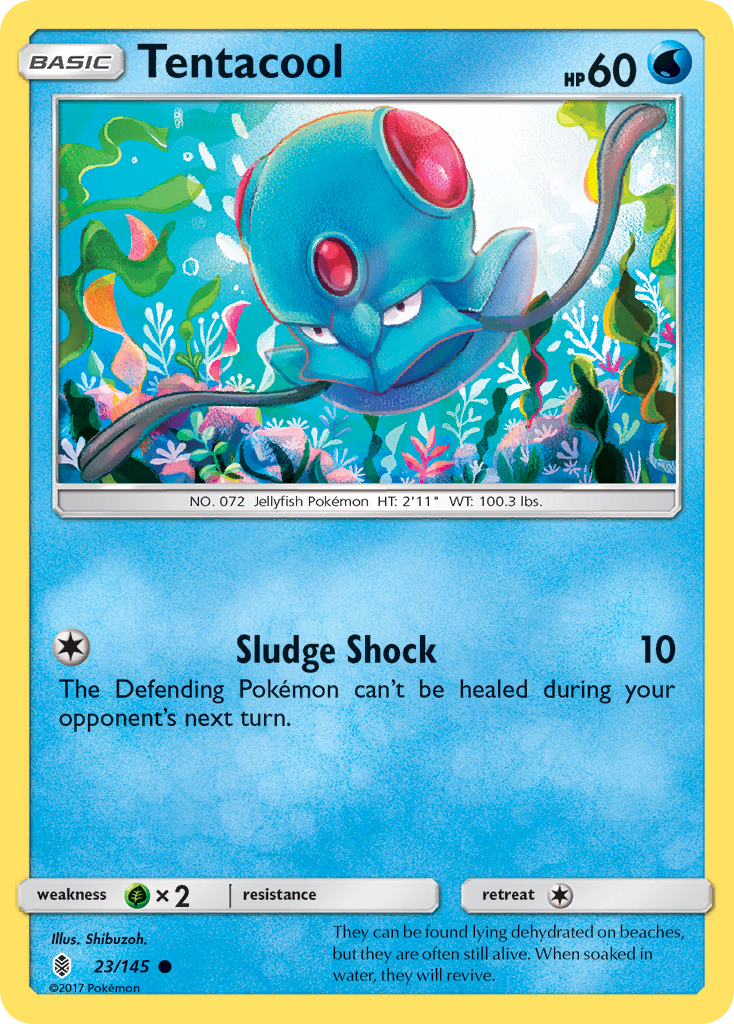 Tentacool - 023/145 - Guardians Rising