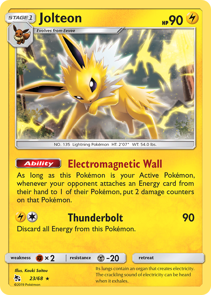 Jolteon - 23/68 - Hidden Fates