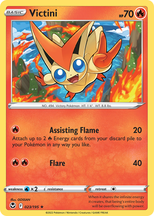 Victini - 023/195 - Silver Tempest