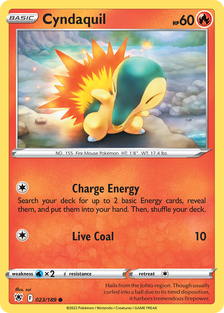 Cyndaquil - 023/189 - Astral Radiance