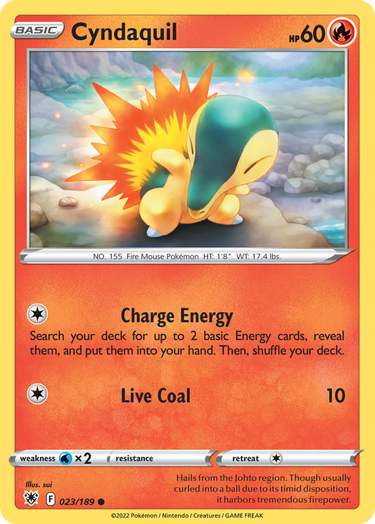 Cyndaquil - 023/189 - Astral Radiance