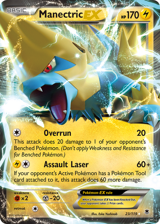 Manectric-EX - 023/119 - Phantom Forces