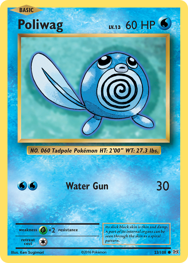 Poliwag - 023/108 - Evolutions