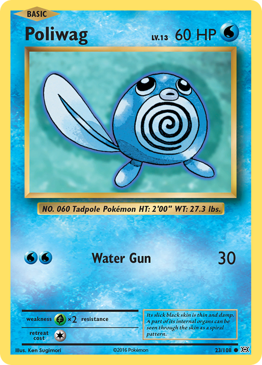 Poliwag - 023/108 - Evolutions