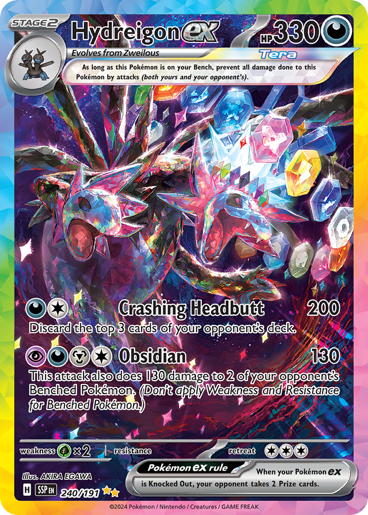 Hydreigon ex - 240/191 - Surging Sparks