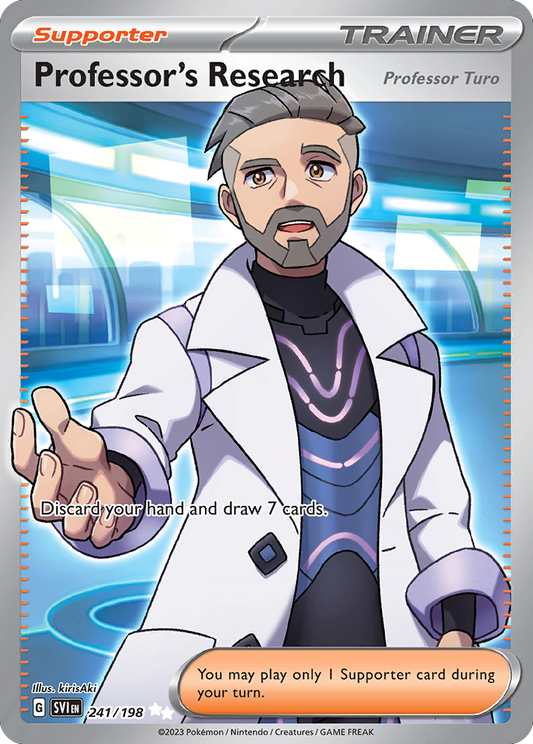 Professor's Research (Professor Turo) - 241/198 - Scarlet & Violet