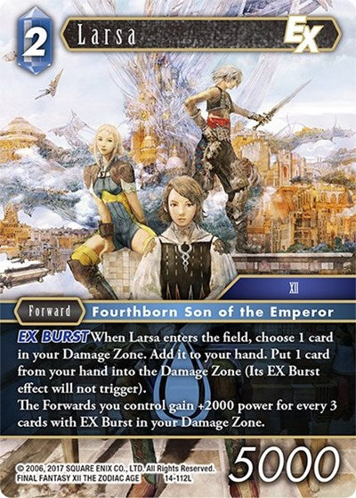 Larsa EX - 14-112L - Legend - Opus XIV: Crystal Abyss