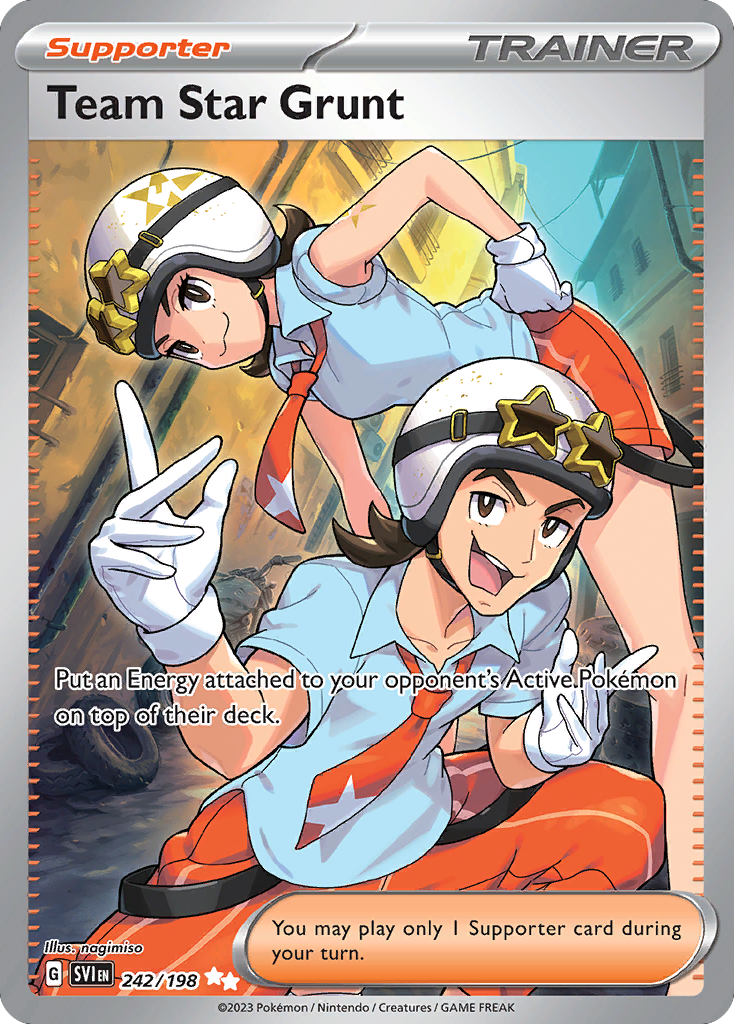 Team Star Grunt - 242/198 - Scarlet & Violet