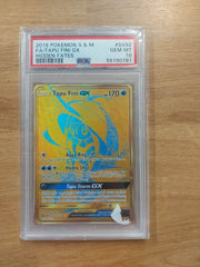 2019 Pokemon S & M Fa/Tapu Fini GX - Hidden Fates PSA 10