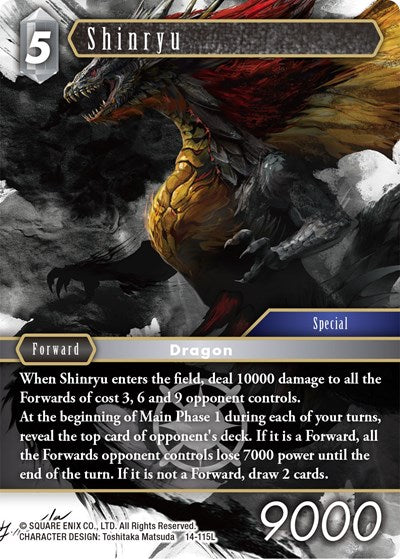Shinryu - 14-115L - Legend - Opus XIV: Crystal Abyss