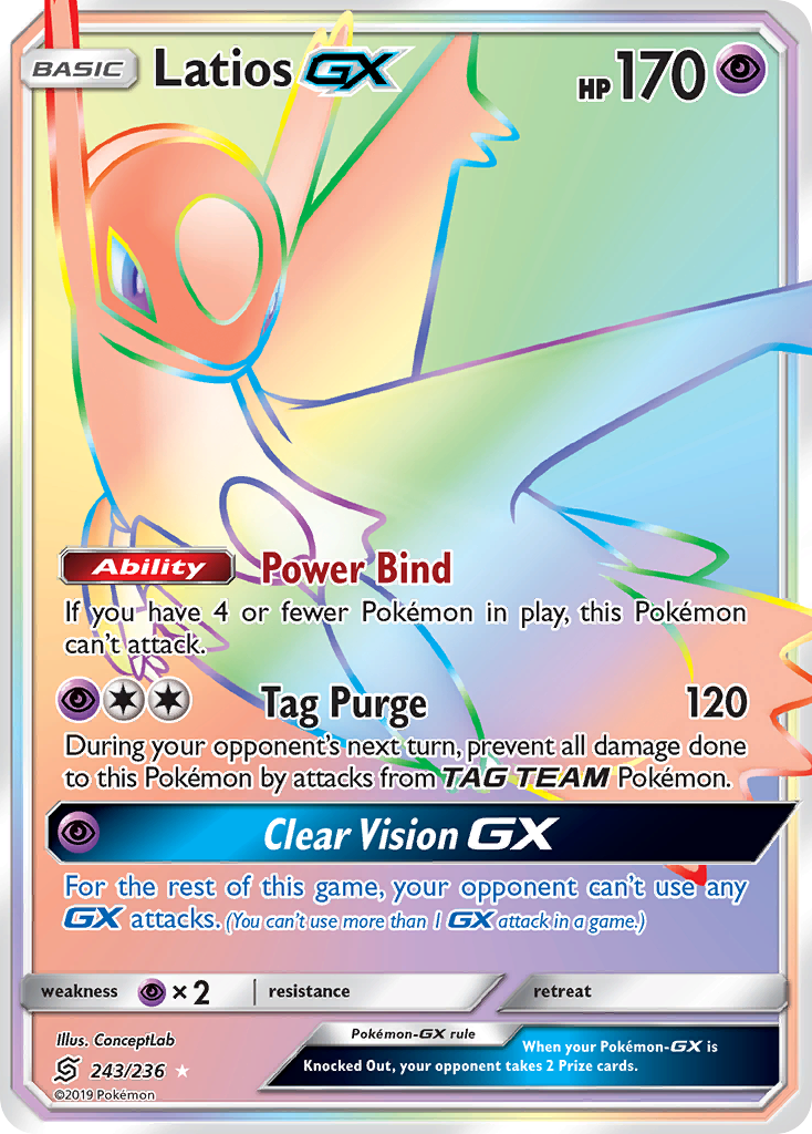 Latios-GX - 243/236 - Unified Minds