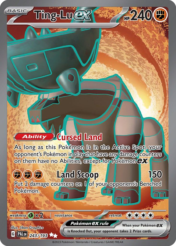 Ting-Lu ex - 243/193 - Paldea Evolved