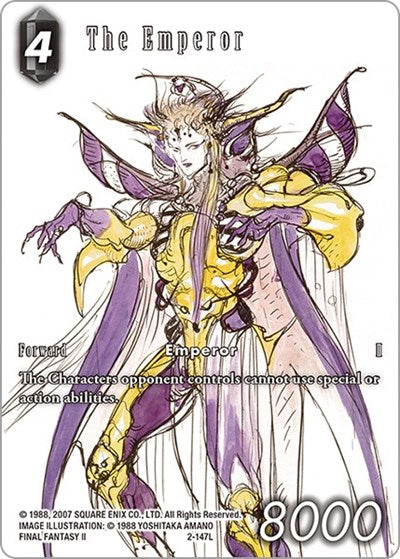 The Emperor - 2-147L - Legend (Full Art Reprint) - Opus XIV: Crystal Abyss